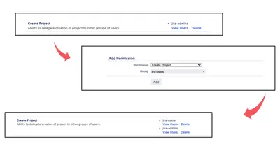 Create Project Permission — Atlassian plugin