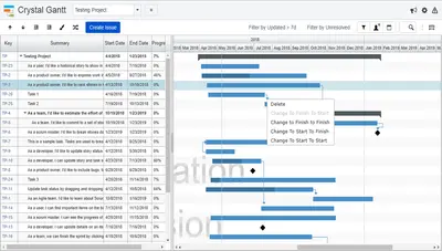 Crystal Gantt - for Jira — Atlassian plugin