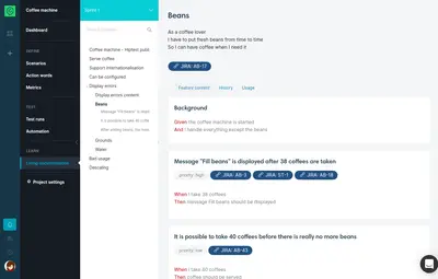 CucumberStudio - BDD & Test Management — Atlassian plugin