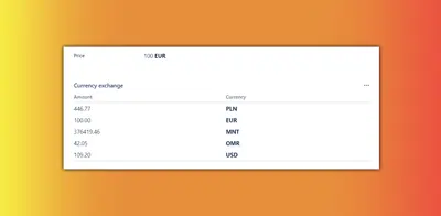 Currency Exchange with Money Field — Atlassian plugin