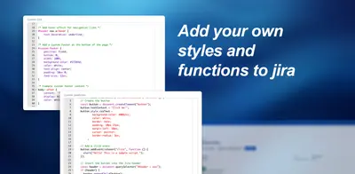 Custom CSS and JS for Jira — Atlassian plugin