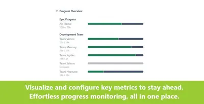 Custom Epic Progress for Jira — Atlassian plugin