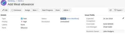 Custom Fields for Projects/Issues, includes field Security — Atlassian plugin