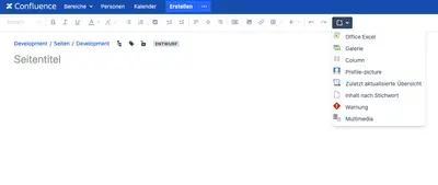 Custom Toolbar for Confluence — Atlassian plugin