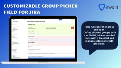 Customizable Group Picker Field for Jira — Atlassian plugin