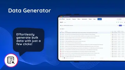 Data Generator for Jira Cloud — Atlassian plugin