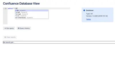 dbView — Atlassian plugin