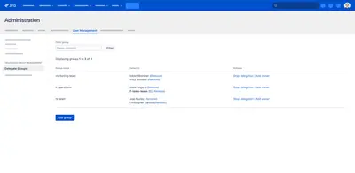 Delegated Group Management in Jira — Atlassian plugin