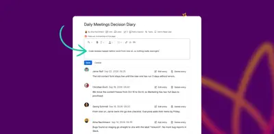 Diary - Team Journal for Confluence — Atlassian plugin