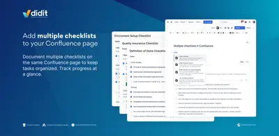 Didit - Checklists for Confluence — Atlassian plugin