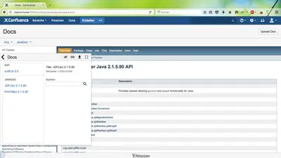 Docs - JavaDocs, PHPDocs, HTML-Pages... — Atlassian plugin