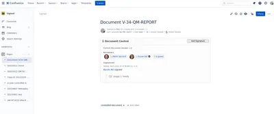 Document Control for Confluence Cloud — Atlassian plugin