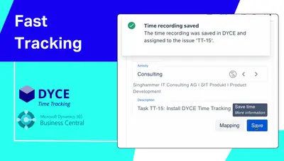 DYCE Time Tracking — Atlassian plugin