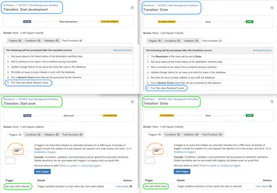 Epic Workflow Triggers — Atlassian plugin