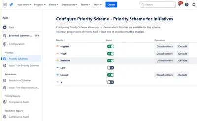 Extended Schemes for Jira — Atlassian plugin