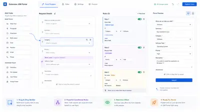 Extensions for JSM — Atlassian plugin