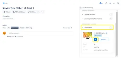 EZO Asset Management for Jira — Atlassian plugin