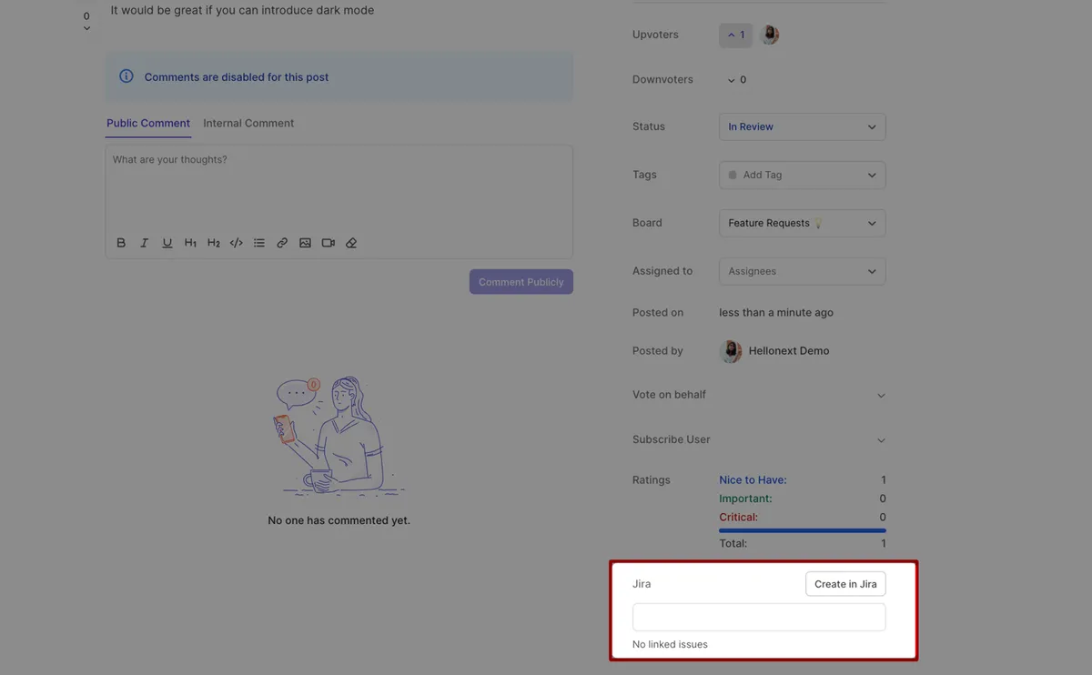 FeatureOS for Jira — screenshot from the Atlassian Marketplace listing