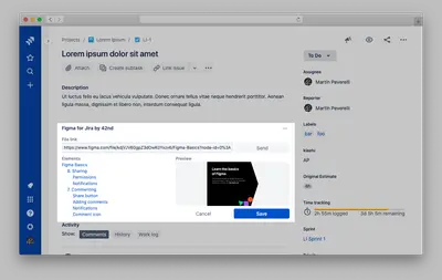 Figma for Jira by 42nd — Atlassian plugin