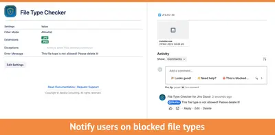File Type Checker for Jira Cloud — Atlassian plugin