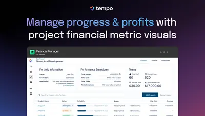 Financial Manager - Jira Project Cost Tracking | Tempo — Atlassian plugin