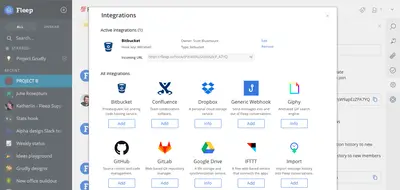 Fleep for Bitbucket — Atlassian plugin