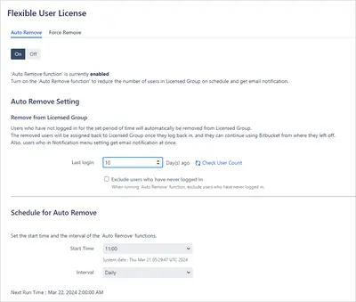 Flexible User License - Auto User Management for Bitbucket — Atlassian plugin