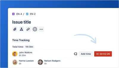 Free Time Tracking with Timer for Jira — Atlassian plugin