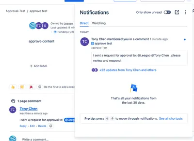 Gears Approval for Confluence — Atlassian plugin