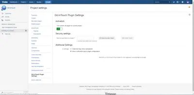 Git-InTouch Plugin — Atlassian plugin