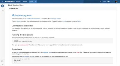 GitHub Macros for Confluence — Atlassian plugin