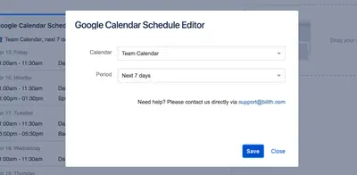 Google Calendar Agenda Gadget — Atlassian plugin