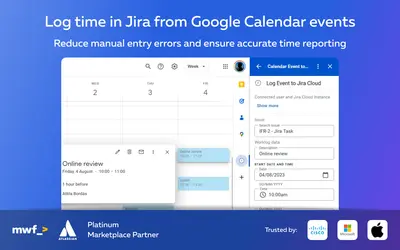 Google Calendar Event to Worklog for Jira Cloud — Atlassian plugin
