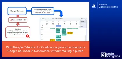 Google Calendar for Confluence (Team Calendars & Meetings) — Atlassian plugin