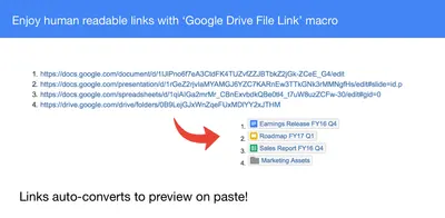 Google Drive & Docs for Confluence — Atlassian plugin