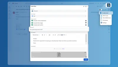 Google to Jira (Gmail, Calendar, Drive, Chrome) — Atlassian plugin