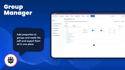 Group Manager — Atlassian plugin