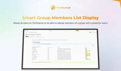 Group Members List for Confluence (GMLC) — Atlassian plugin