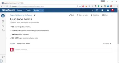 Guidance — Atlassian plugin