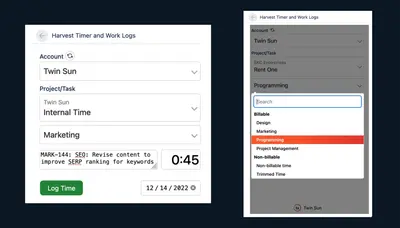 Harvest Timer and Work Logs for Jira — Atlassian plugin