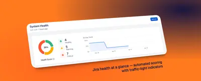 Healthchecks: Monitor, Audit, Clean Up and Optimize for Jira — Atlassian plugin