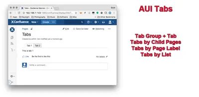 HTML Elements — Atlassian plugin