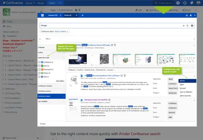 iFinder Search for Confluence — Atlassian plugin
