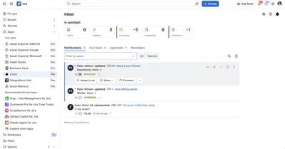 Inbox for Jira (smart notifications) — Atlassian plugin