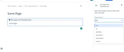 Information About Page — Atlassian plugin