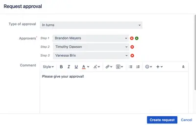 Issue Approval — Atlassian plugin
