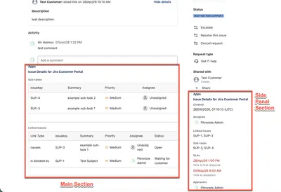 Issue Details for Jira Customer Portal — Atlassian plugin