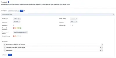 Issue Feedback and Surveys for Jira — Atlassian plugin
