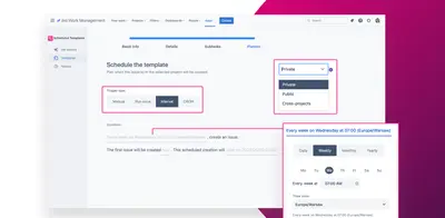 Issue Scheduler - Plan Recurring Tasks — Atlassian plugin