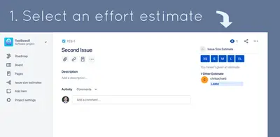 Issue Size Estimate — Atlassian plugin